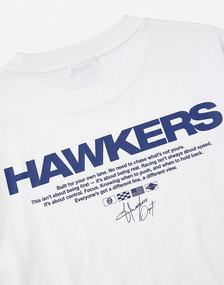 TEES Hawkers2013 TRACE TEE - WHITE