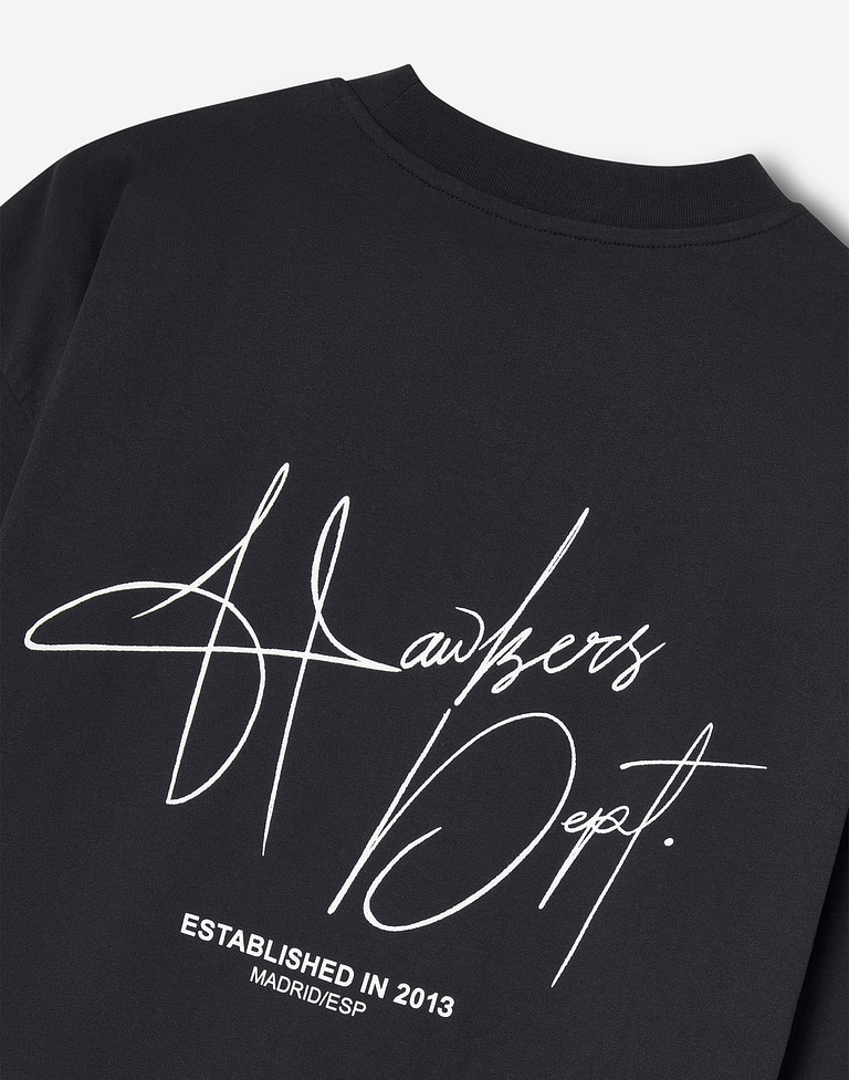 TEES Hawkers213 HANDY TEE - Black