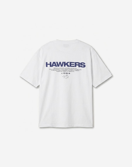 TEES Hawkers2013 TRACE TEE - WHITE