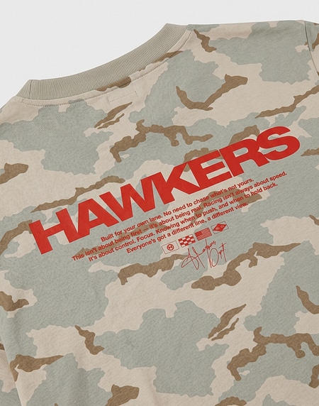 TEES Hawkers2013 TRACE TEE - CAMO