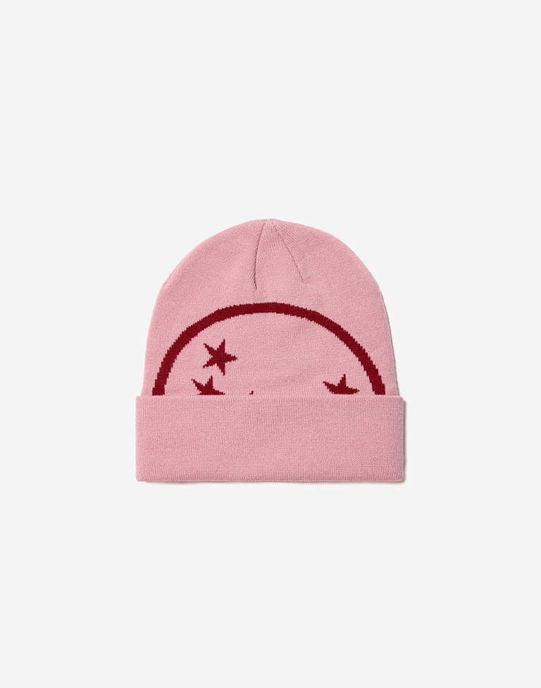 Caps Beanies Hawkers213 STAMP BEANIE - Pink