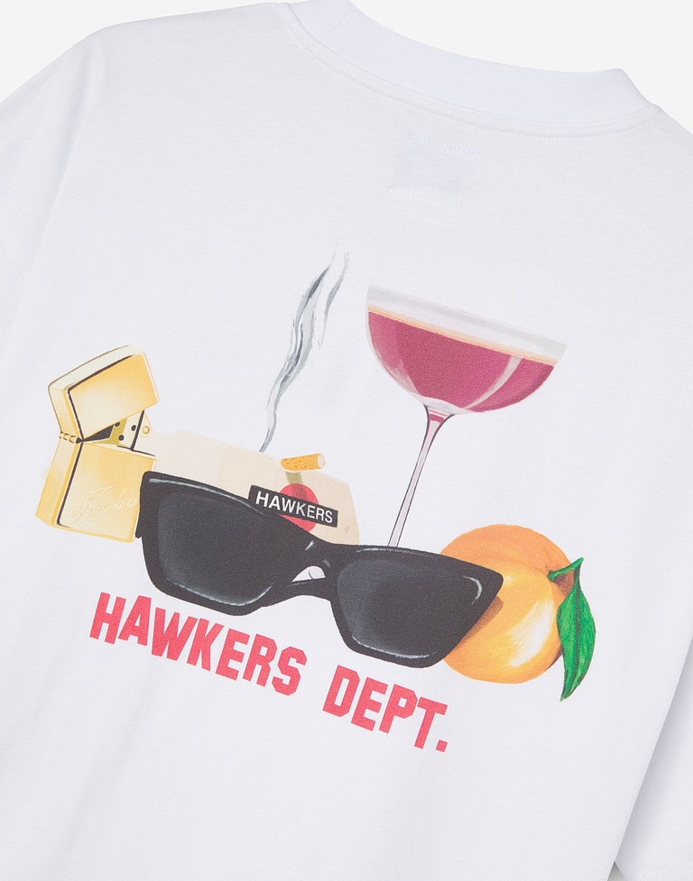 TEES Hawkers213 ESSENTIALS TEE - White
