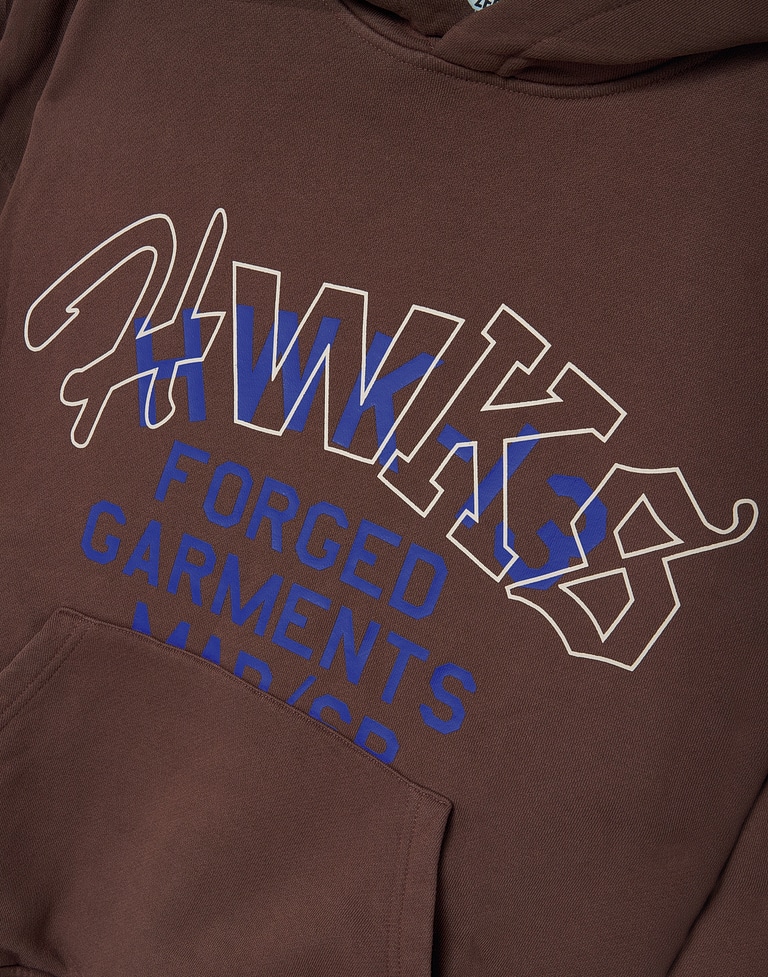 HOODIES Hawkers213 HWKS HOODIE - Washed Brown