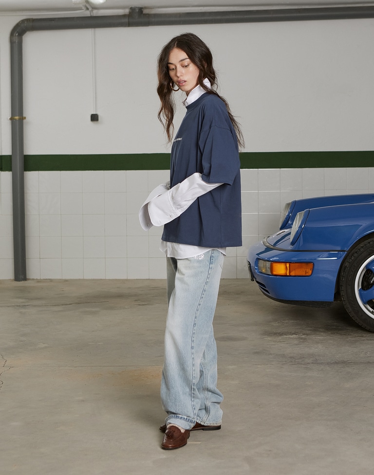 TEES Hawkers213 MOTEL TEE - Navy