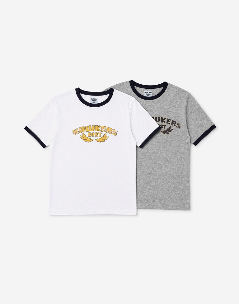 TEES Hawkers213 POLE TEE - Grey