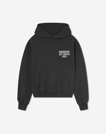 HOODIES Hawkers213 CLASSIC HOODIE - Washed Black
