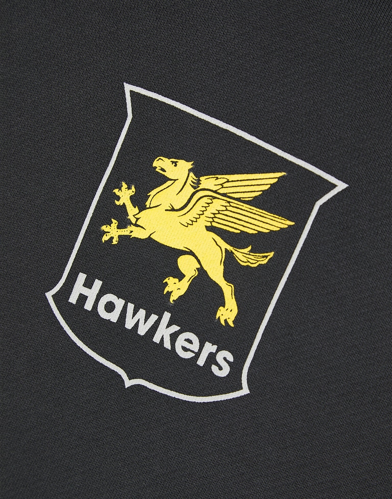 HOODIES Hawkers213 GAS HOODIE - Washed Black