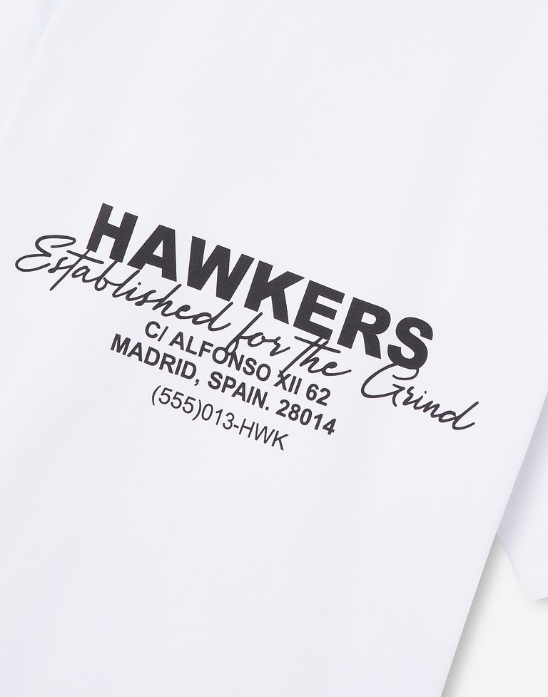 TEES Hawkers213 GRIND TEE - White