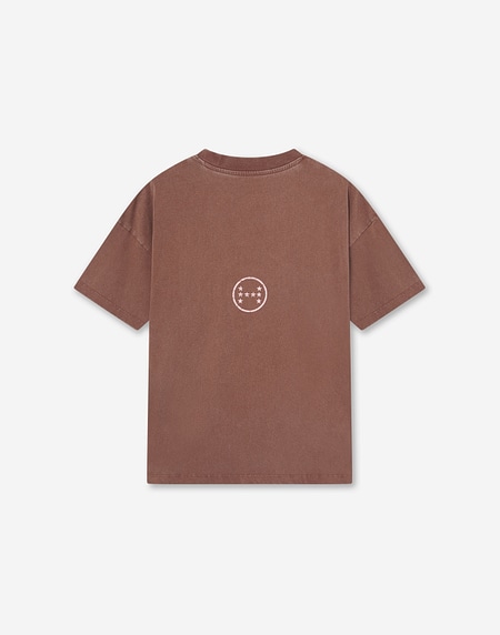 TEES Hawkers213 ALL STAR TEE - Washed Chocolate