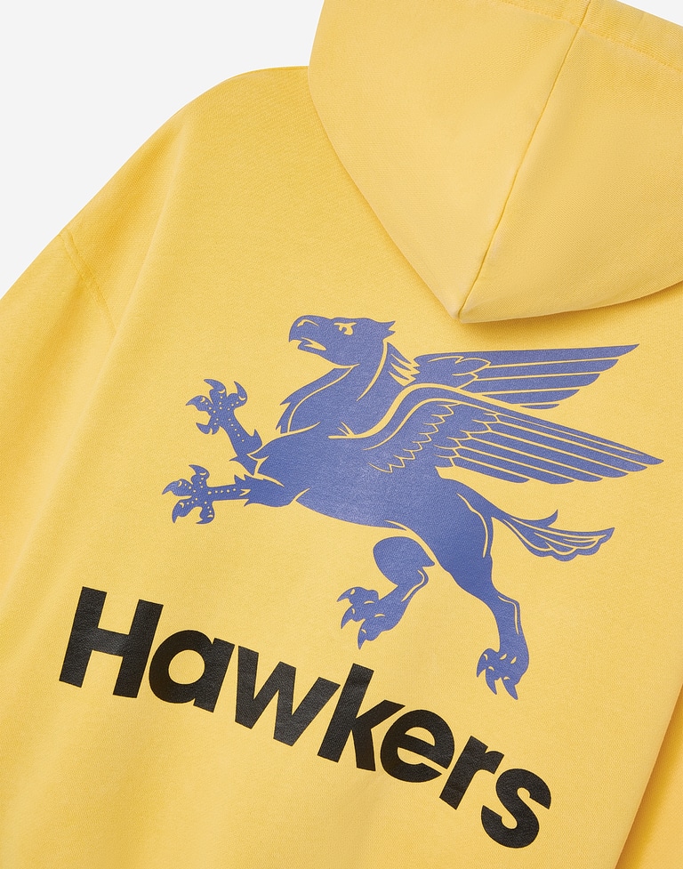 HOODIES Hawkers213 GAS HOODIE - Washed Yellow