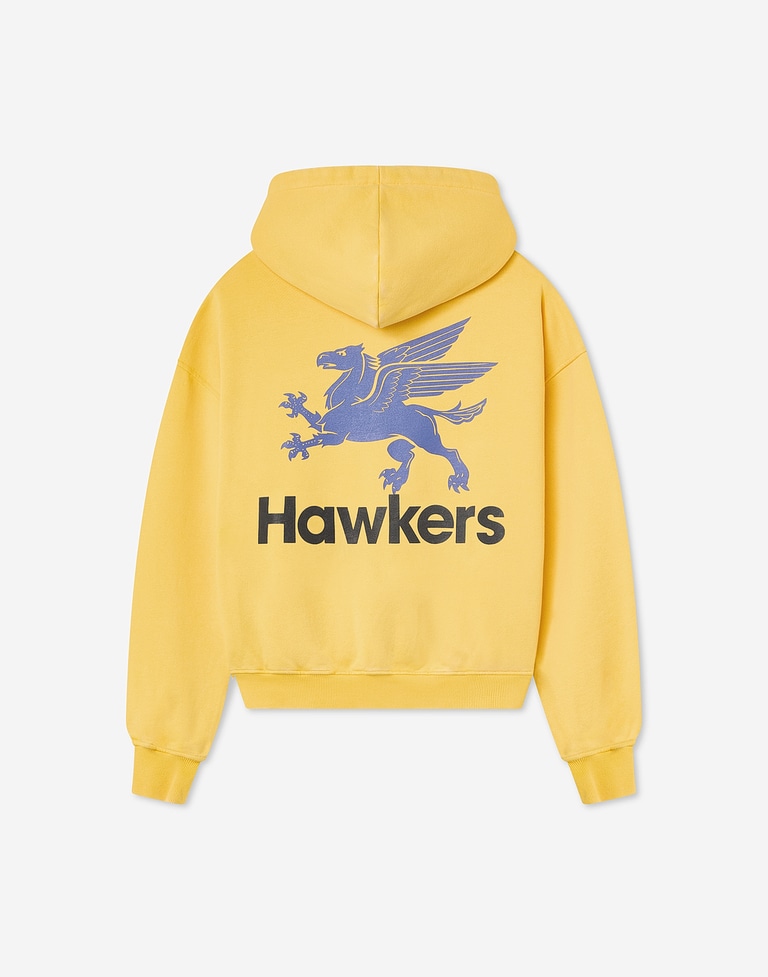 HOODIES Hawkers213 GAS HOODIE - Washed Yellow