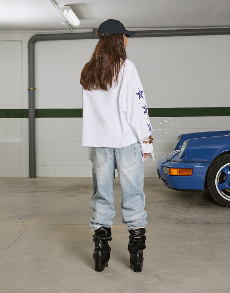 LONGSLEEVE Hawkers213 ALL STAR LS TEE - White