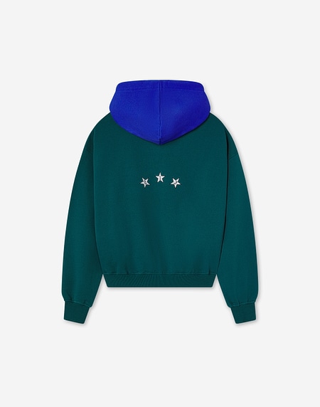 HOODIES Hawkers213 2013 HOODIE - Green/Blue