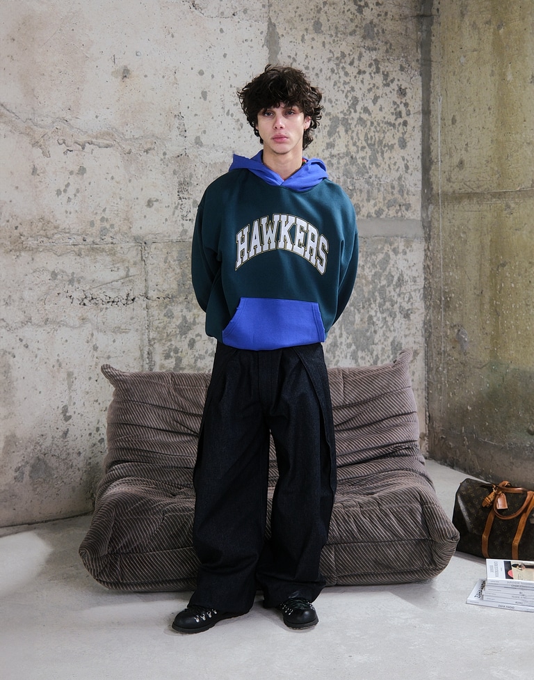 HOODIES Hawkers213 2013 HOODIE - Green/Blue