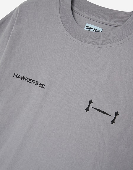 TEES Hawkers213 CITY TEE - Grey