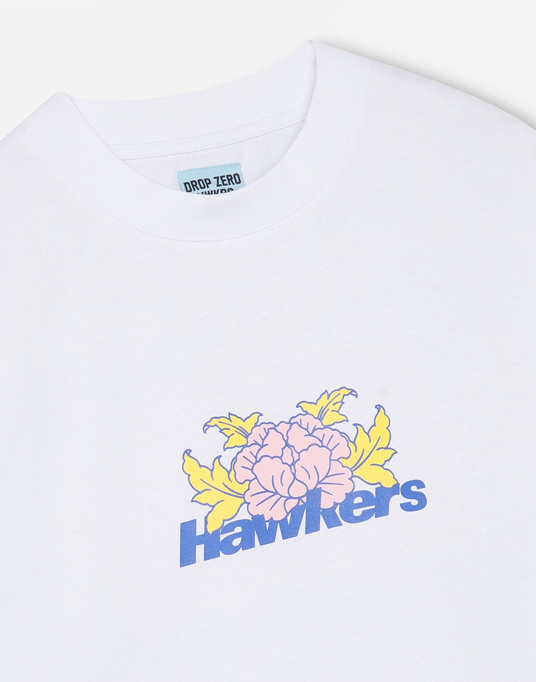 TEES Hawkers213 BLOSSOM TEE - White