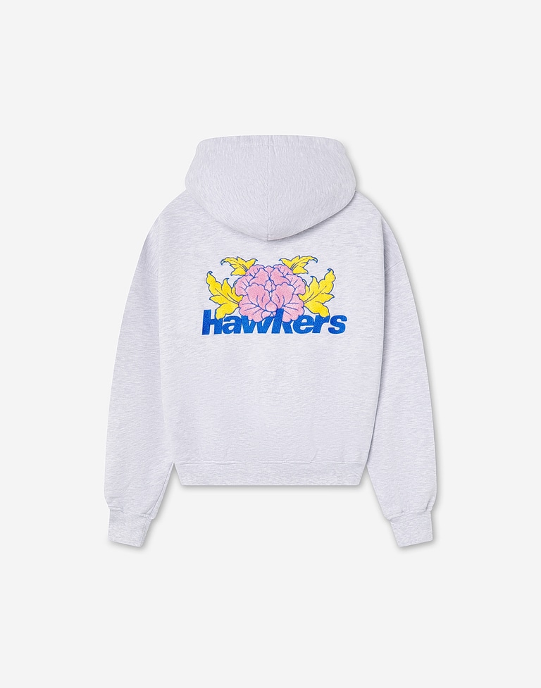 HOODIES Hawkers213 BLOSSOM HOODIE - Grey Melange
