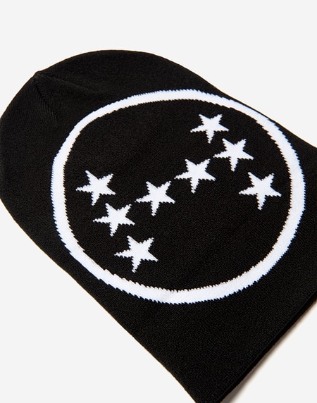 Caps Beanies Hawkers213 STAMP BEANIE - Black