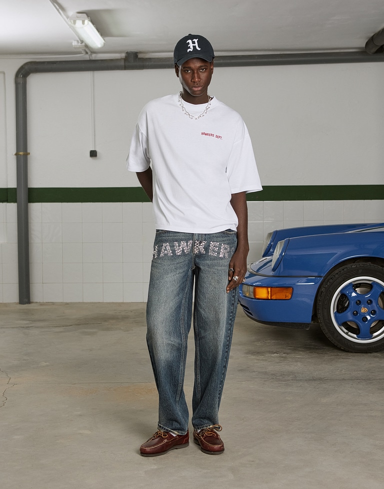 TEES Hawkers213 ESSENTIALS TEE - White