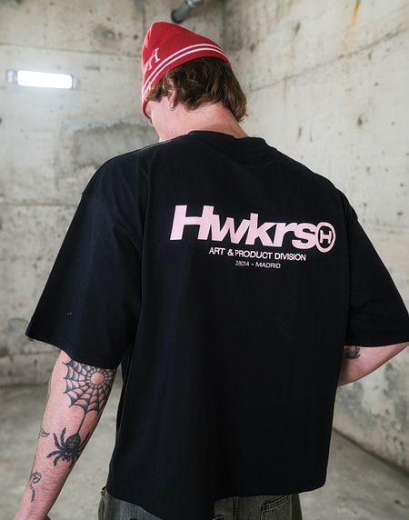 TEES Hawkers213 BOLD TEE - Black