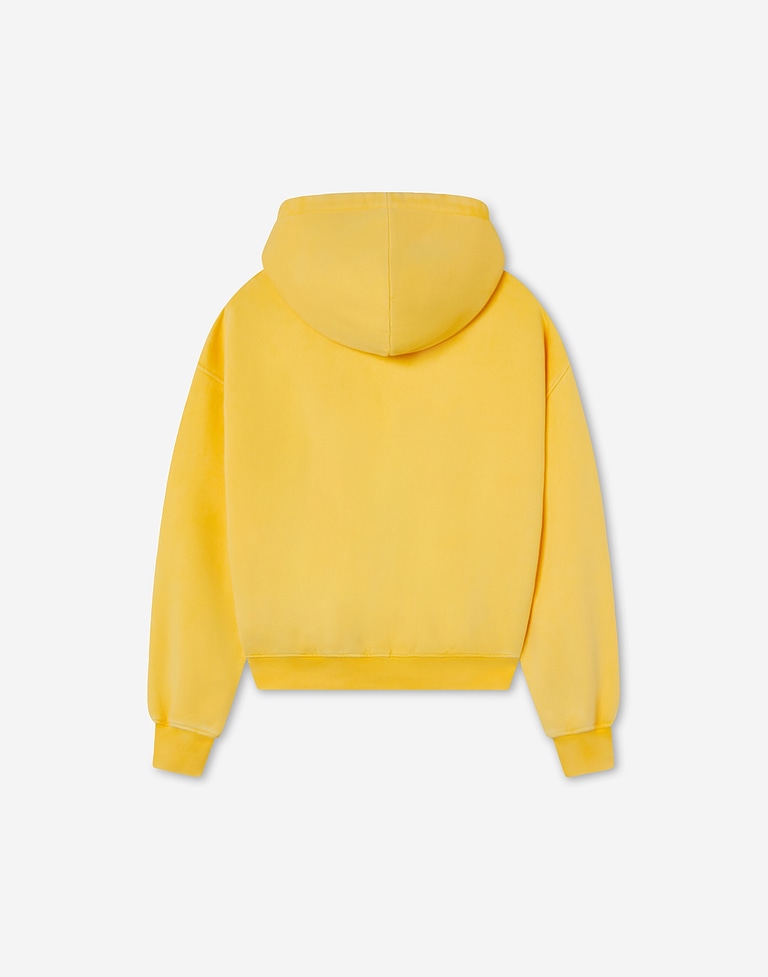 HOODIES Hawkers213 POLE ZIPPER - Washed Yellow