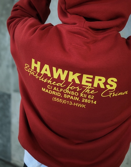 HOODIES Hawkers213 GRIND HOODIE - Red