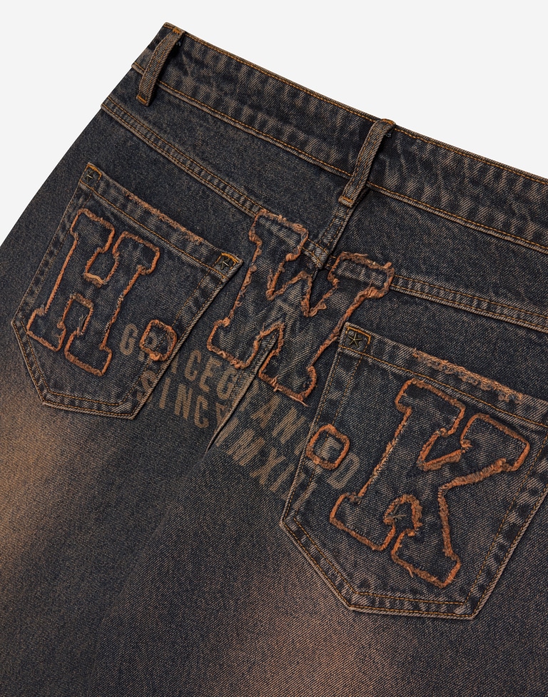 PANTS Hawkers2013 HWK DIRTY DENIM - Dirty Brown