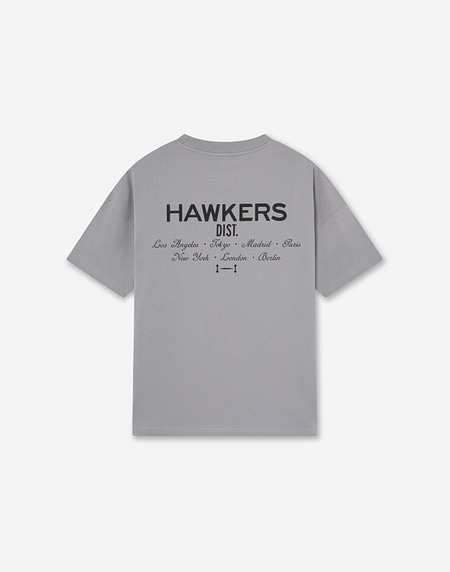 TEES Hawkers213 CITY TEE - Grey