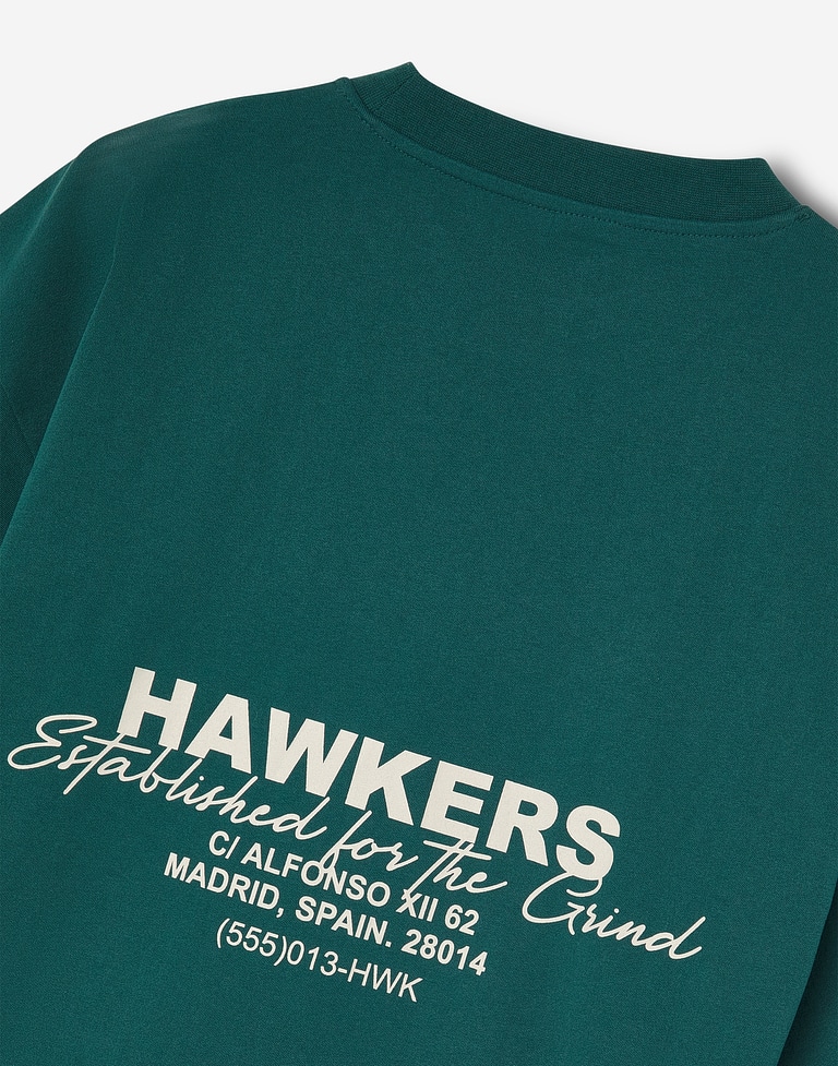 TEES Hawkers213 GRIND TEE - Green