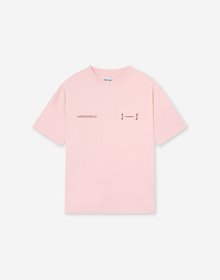 TEES Hawkers213 CITY TEE - Pale Pink