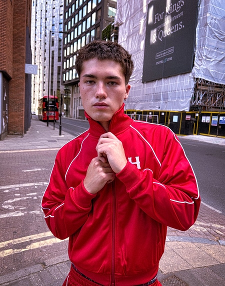 JACKETS Hawkers213 LEMANS TRACKSUIT JACKET - Red