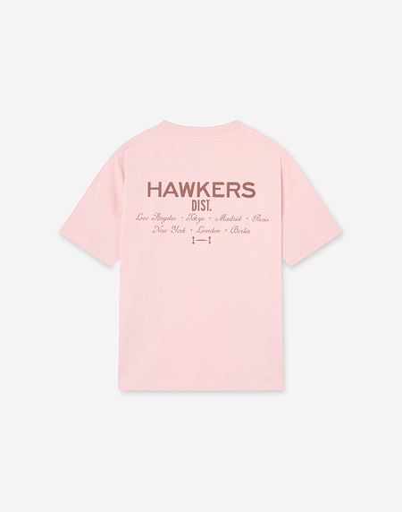 TEES Hawkers2013 CITY TEE - Pale Pink