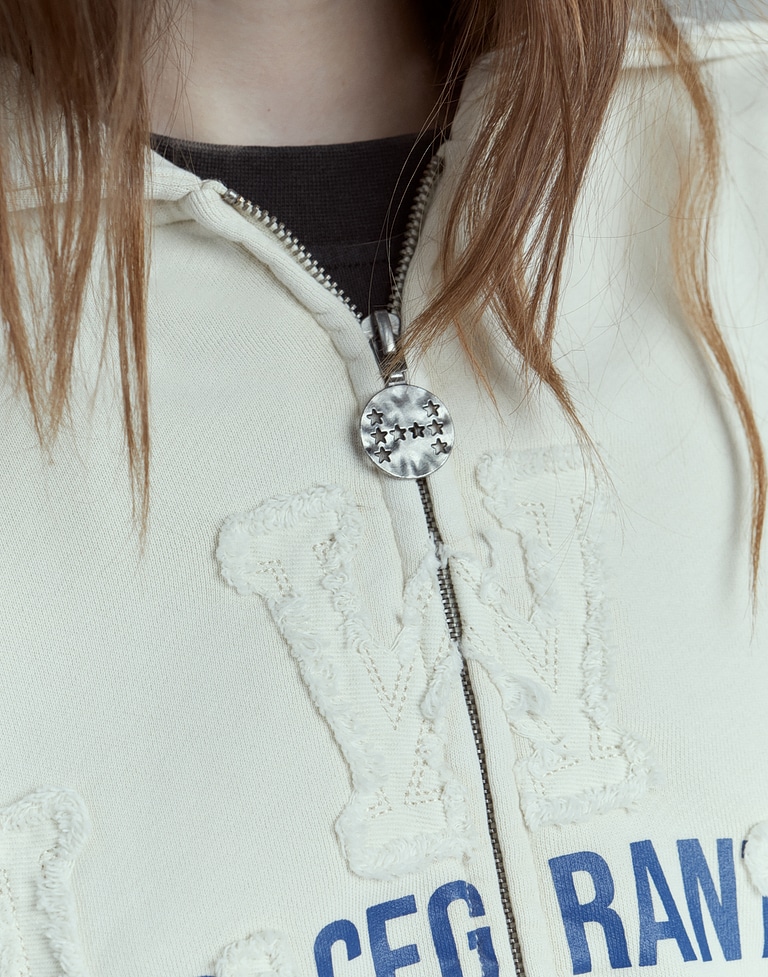 HOODIES Hawkers2013 RODEO ZIPPER - Ecru