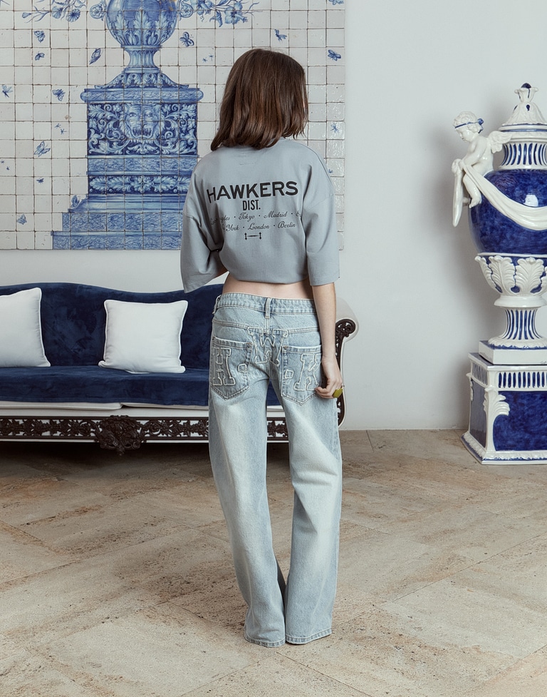 TEES Hawkers213 CITY TEE - Grey