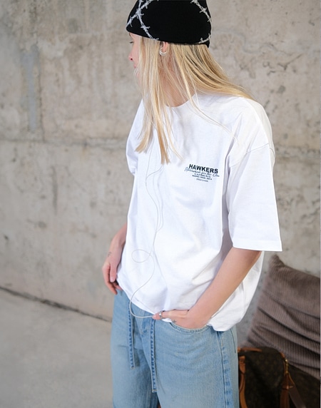 TEES Hawkers213 GRIND TEE - White