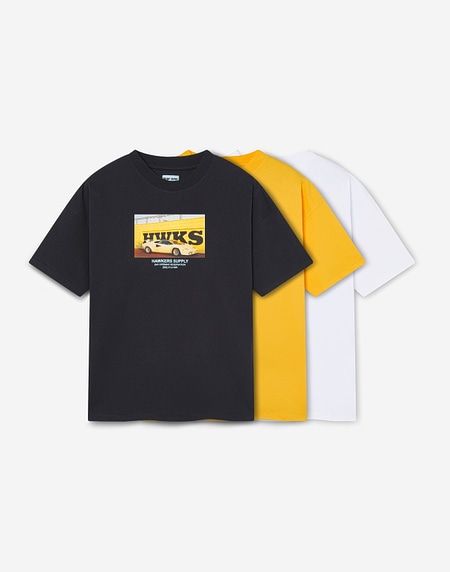 TEES Hawkers213 CARGO TEE - Black