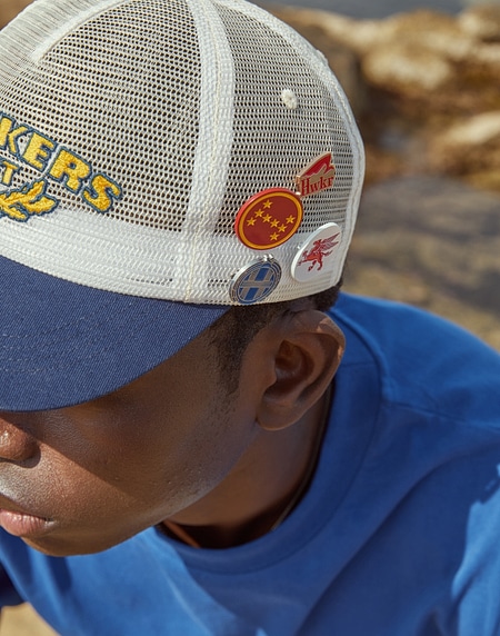 Caps Beanies Hawkers213 LEMANS CAP - Ecru