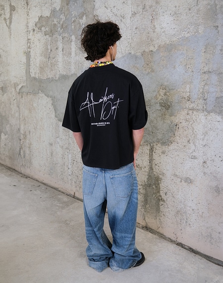 TEES Hawkers213 HANDY TEE - Black