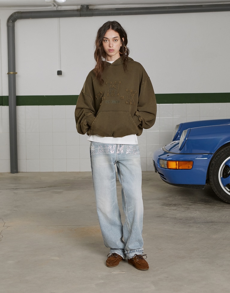 HOODIES Hawkers213 HWK HOODIE - Washed Green