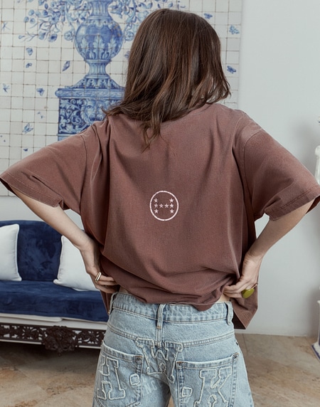 TEES Hawkers2013 ALL STAR TEE - Washed Chocolate