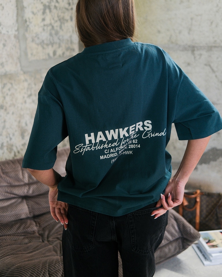 TEES Hawkers213 GRIND TEE - Green