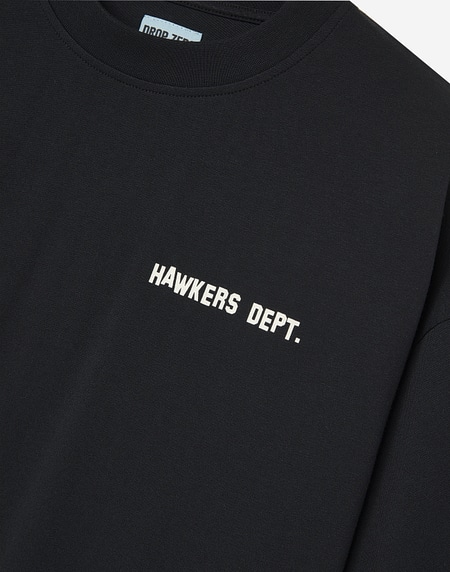 TEES Hawkers213 ESSENTIALS TEE - Black