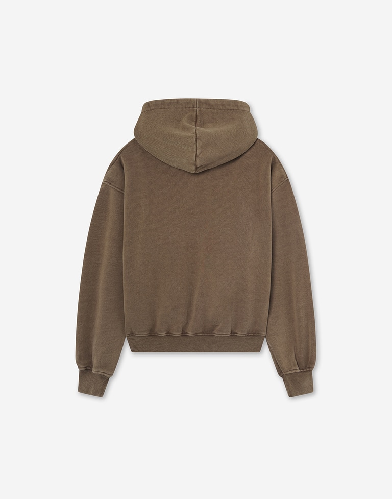 HOODIES Hawkers213 RODEO ZIPPER - Brown