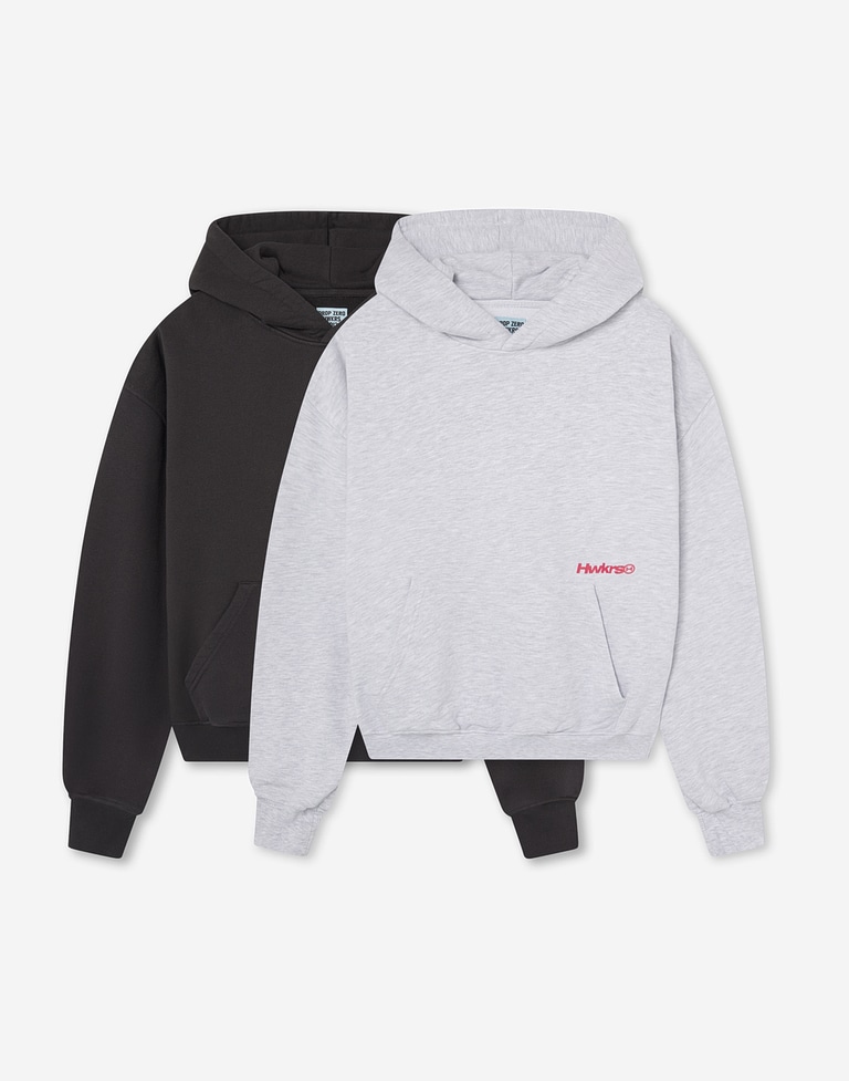 HOODIES Hawkers2013 BOLD HOODIE - Grey Melange