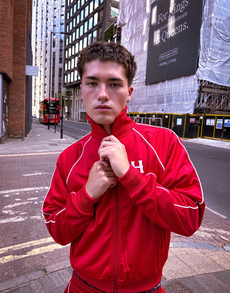 JACKETS Hawkers213 LEMANS TRACKSUIT JACKET - Red