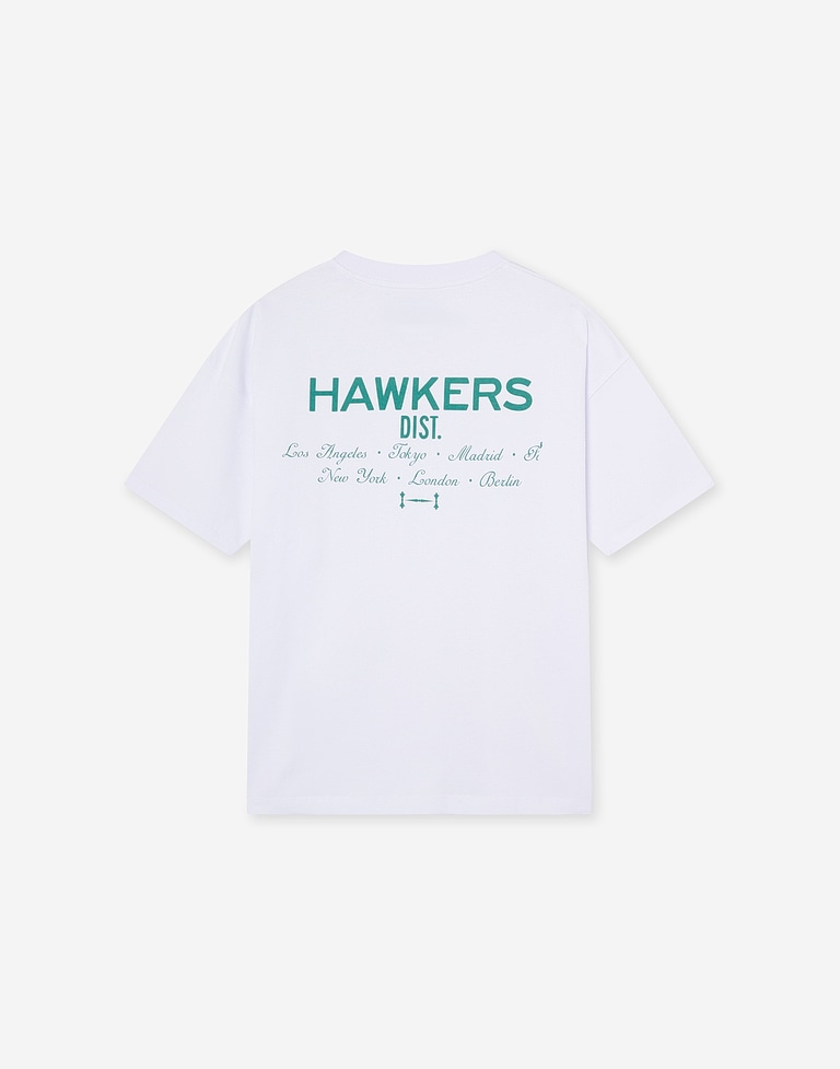 TEES Hawkers213 CITY TEE - White