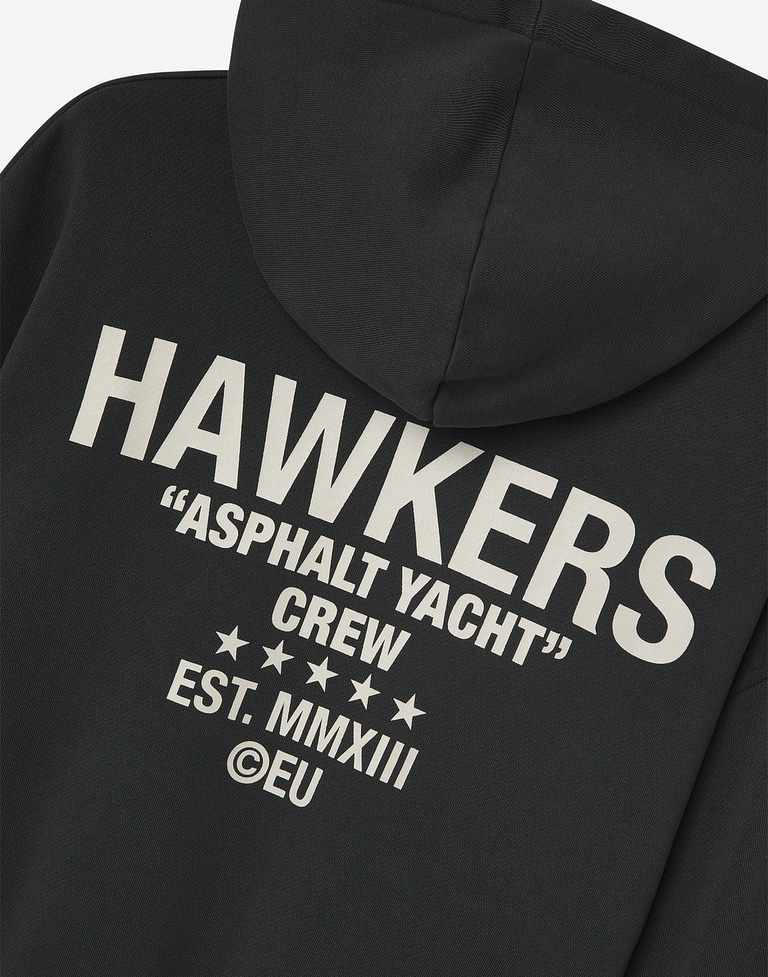 HOODIES Hawkers213 CLASSIC HOODIE - Washed Black