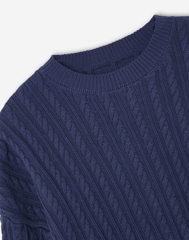 KNITWEAR Hawkers213 CABLE KNIT - Navy