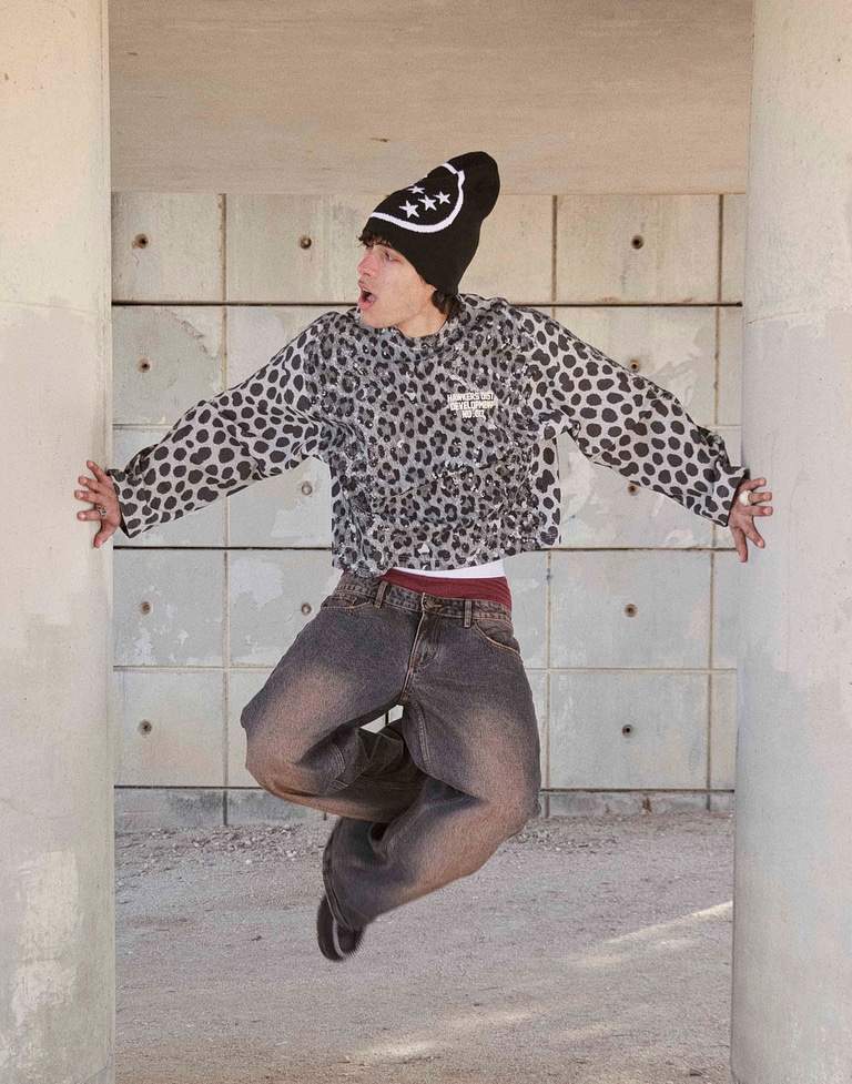 Caps Beanies Hawkers213 STAMP BEANIE - Black