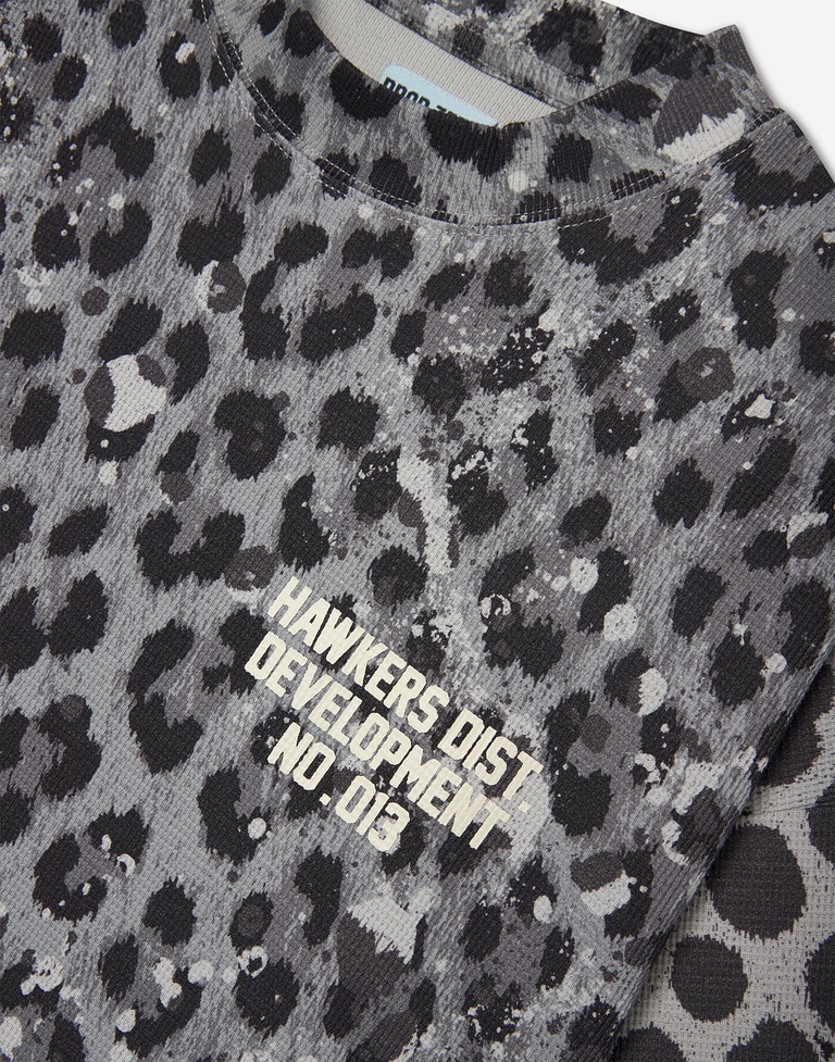 LONGSLEEVE Hawkers2013 SAUVAGE LONGSLEEVE - Grey Leopard